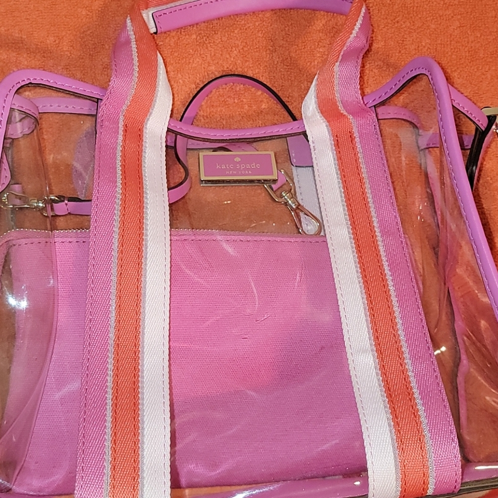 Kate Spade Clear Crossbody Purse